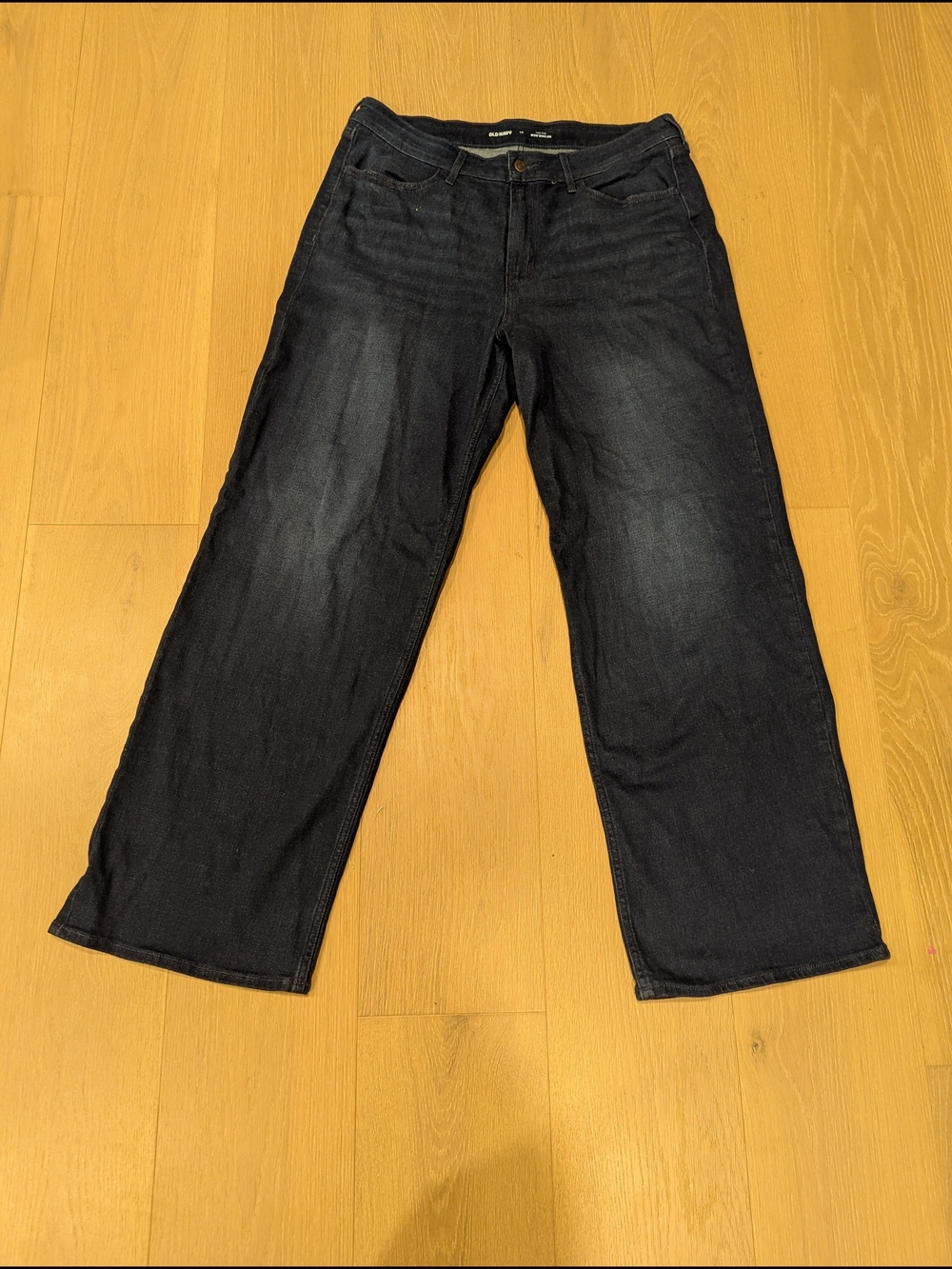 Classic Women's Wide-Leg Jeans in Dark Indigo
